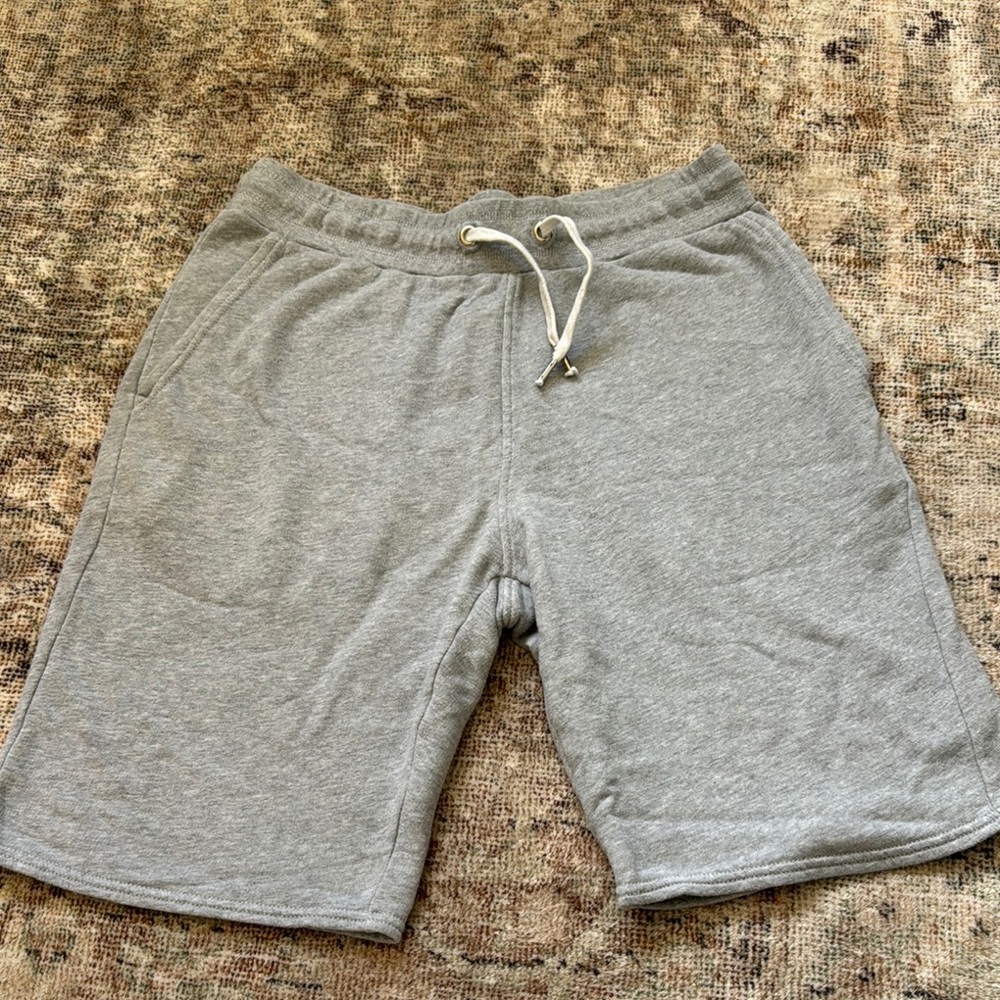 RAIL Gray Athletic Shorts with Elastic Waistband and Drawstring